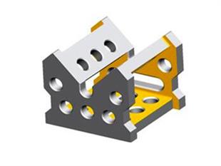 角型连接块-连接块-三维工装夹具